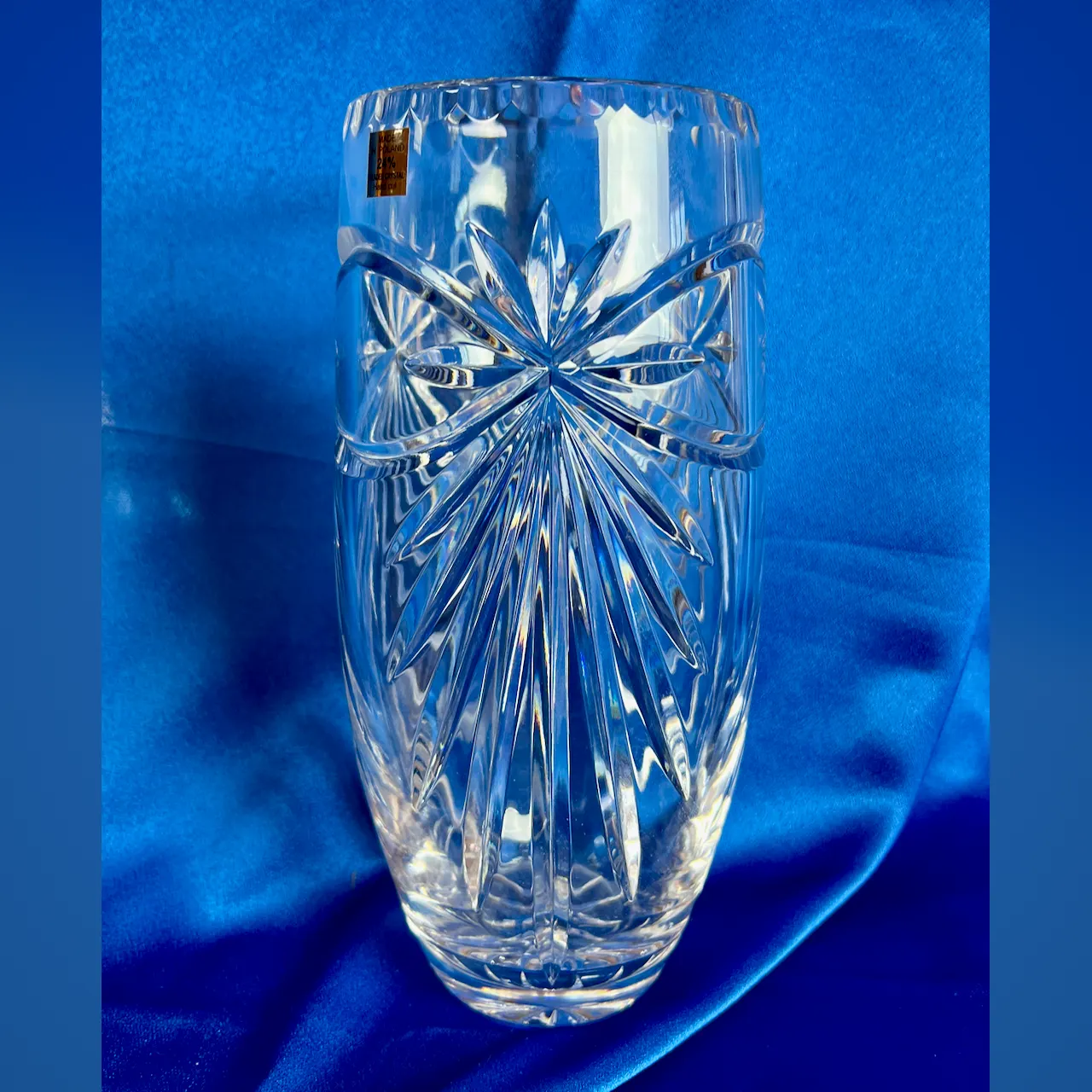 Leaded Crystal Vase