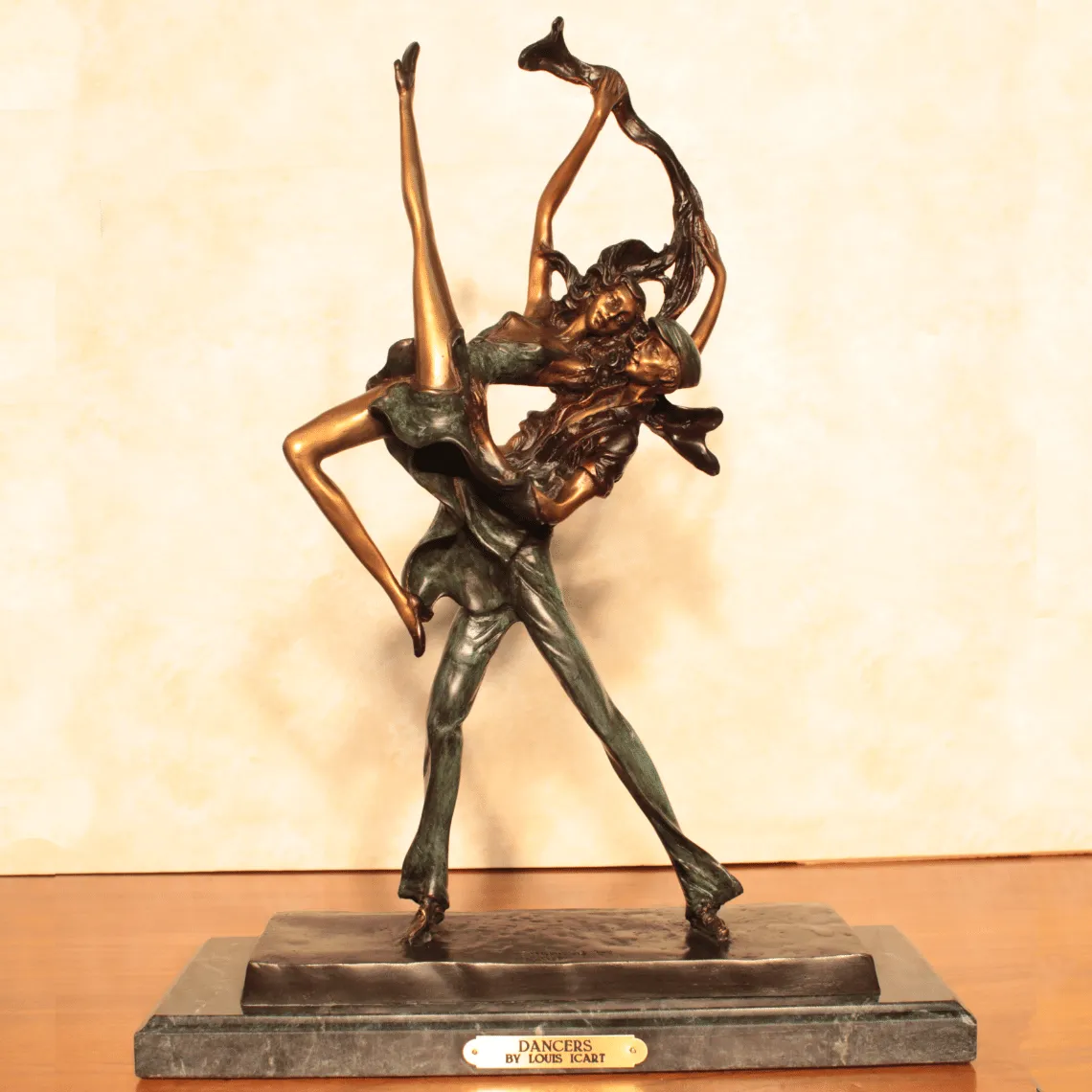 Icart Bronze "The Dancers"